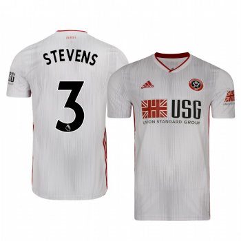 Enda Stevens Sheffield United Away Men's Short Sleeve Jersey 19-20