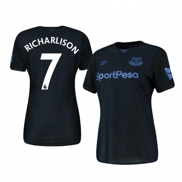 Women's Everton Richarlison Jersey Alternate Third 19-20