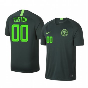 2018 World Cup Nigeria Custom Men's Away Official Jersey