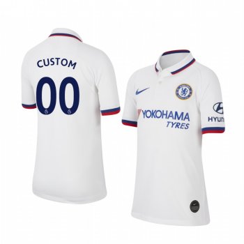 Youth Custom Chelsea Away Youth Short Sleeve Jersey 19-20