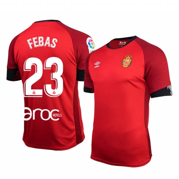 Aleix Febas RCD Mallorca Home Men's Jersey 19-20