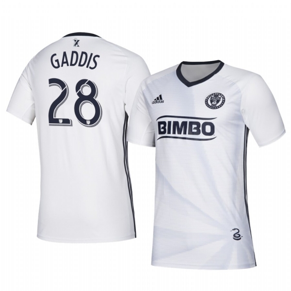 Ray Gaddis Philadelphia Union Replica Men's Away Jersey 19-20