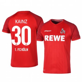 1. FC Koln Florian Kainz 19-20 Away Men's Red Short Sleeve Jersey