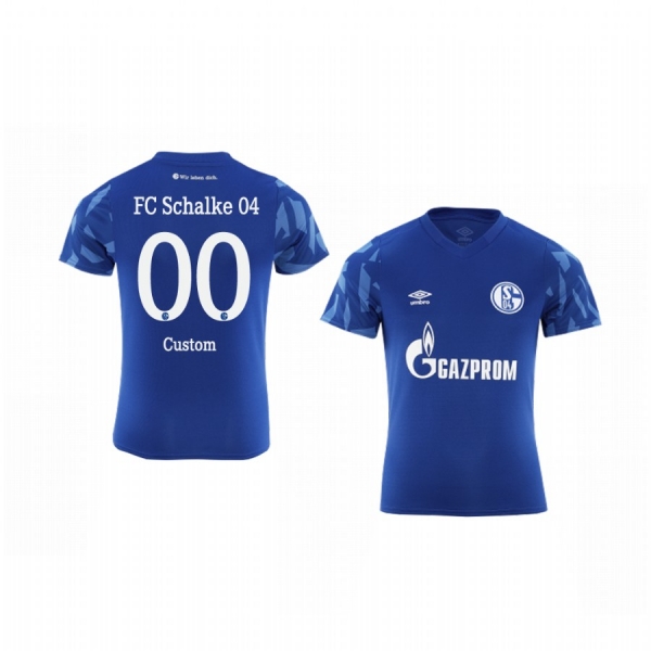 Youth Schalke 04 Custom Home Jersey 19-20