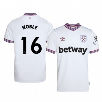 Mark Noble West Ham United Away Men's Short Sleeve Jersey 19-20