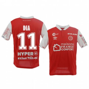 Stade de Reims Boulaye Dia Home Men's Jersey 19-20