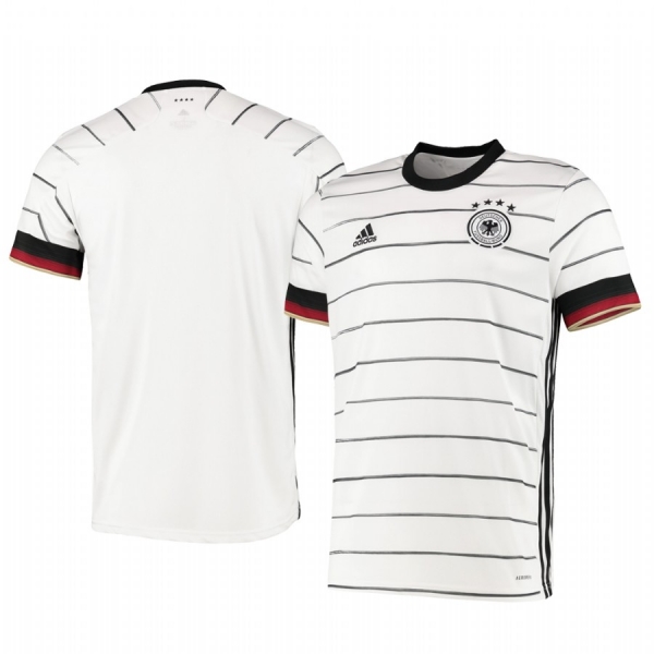 Germany UEFA Euro Home White Authentic Jersey