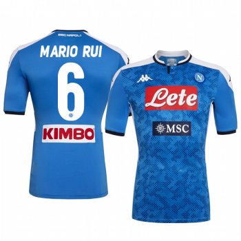 SSC Napoli Mário Rui 19-20 Home Men's Short Sleeve Jersey