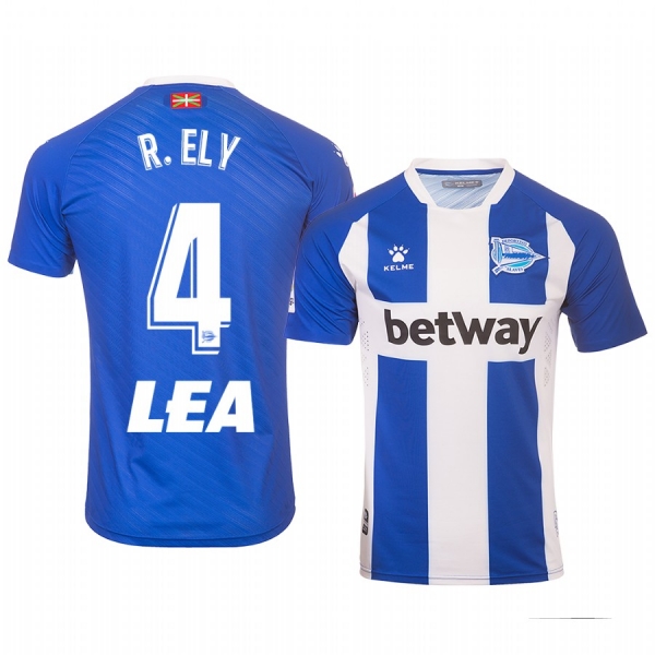 Rodrigo Ely Deportivo Alaves Home Men's Jersey 19-20