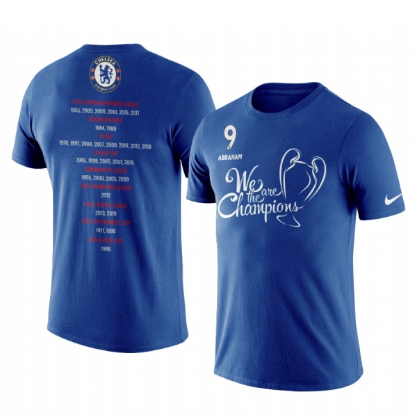 Men's Tammy Abraham Chelsea We Are The Champions Short Sleeve T-shirt