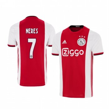 Men's David Neres Ajax 19-20 Home Jersey