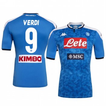 SSC Napoli Simone Verdi 19-20 Home Men's Short Sleeve Jersey