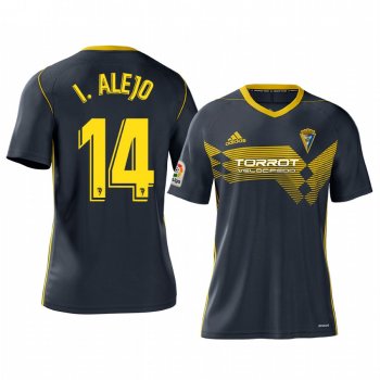 Ivan Alejo Cadiz CF Away Navy Short Sleeve Jersey