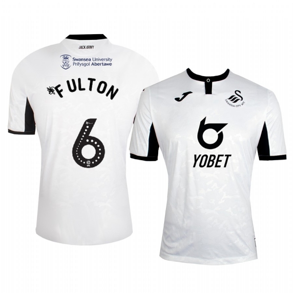 Swansea City Jay Fulton Home Men's Jersey 19-20