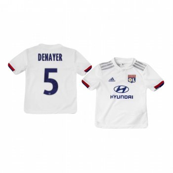 Youth Olympique Lyonnais Jason Denayer Home Jersey 19-20