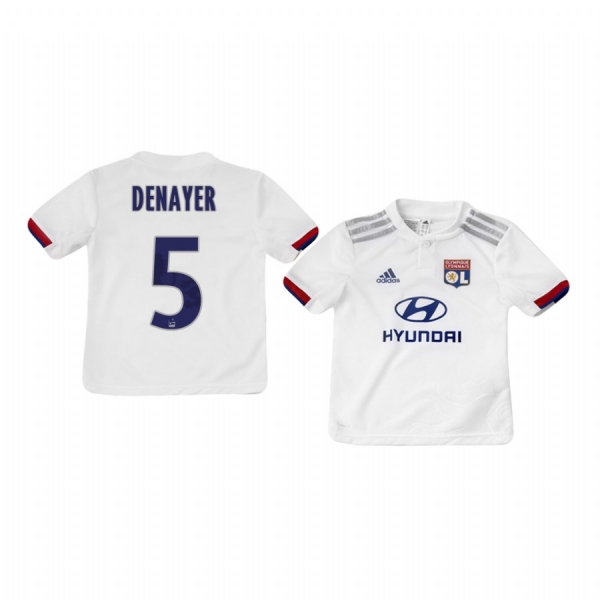 Youth Olympique Lyonnais Jason Denayer Home Jersey 19-20