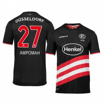 Fortuna Düsseldorf Opoku Ampomah 19-20 Third Men's Black Short Sleeve Jersey