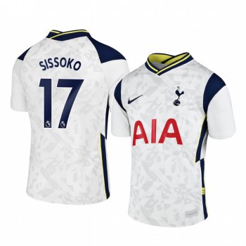 Midfielder Tottenham Hotspur Moussa Sissoko Men's Home Jersey 2020-21