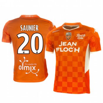 FC Lorient Matthieu Saunier Home Men's Jersey 19-20