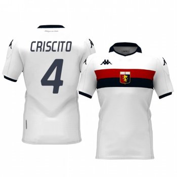 Domenico Criscito Genoa 19-20 Away Short Sleeve Jersey