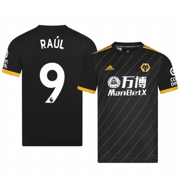 Raul Jimenez Wolverhampton Wanderers Away Men's Short Sleeve Jersey 19-20