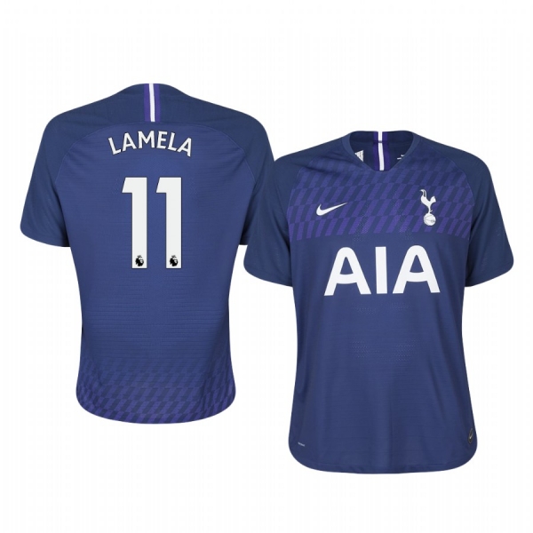 Erik Lamela Tottenham Hotspur Away Men's Short Sleeve Jersey 19-20