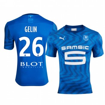 Stade Rennais Jérémy Gelin Men's Away Jersey 19-20