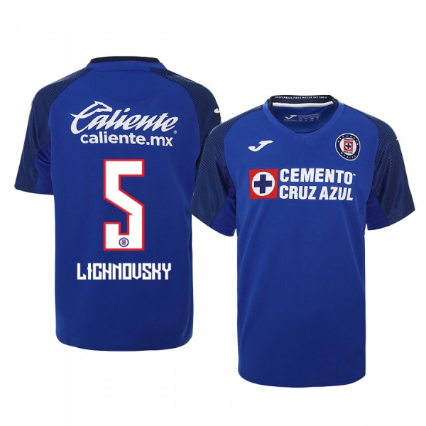 Youth Igor Lichnovsky Cruz Azul 19-20 Royal Home Official Jersey