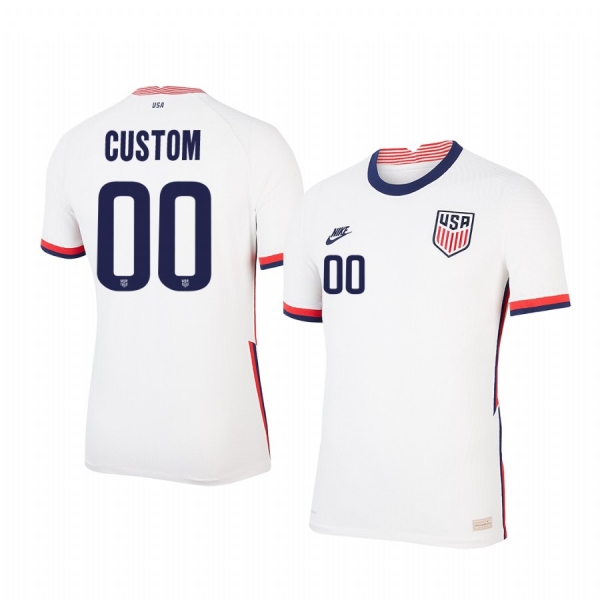 USA Custom Men's 2020 Home Official 4-Star Jersey