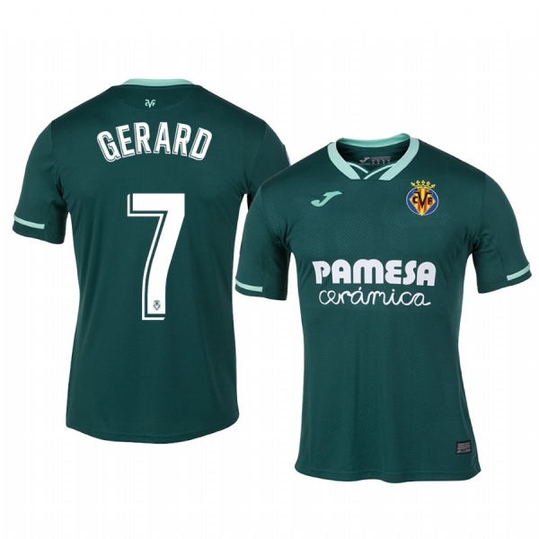 Villarreal Gerard Moreno Away Short Sleeve Jersey 19-20