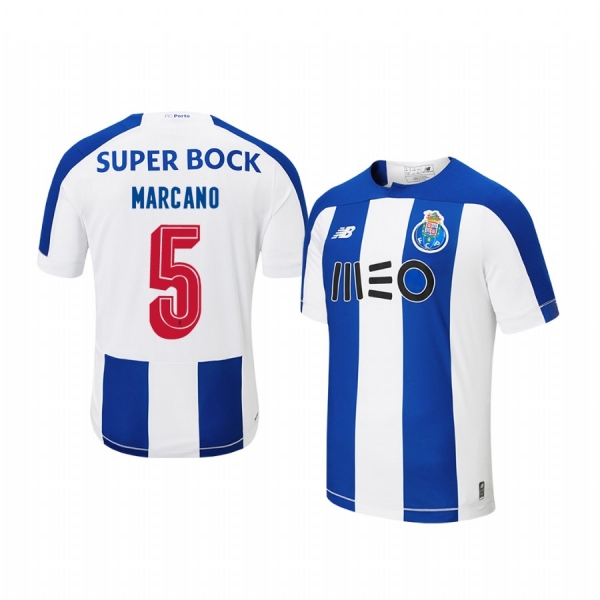 Youth Ivan Marcano Porto 19-20 Home Blue White Official Short Sleeve Jersey