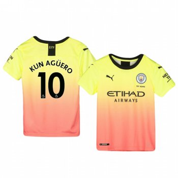 Youth Manchester City Sergio Agüero Jersey Alternate Third 19-20