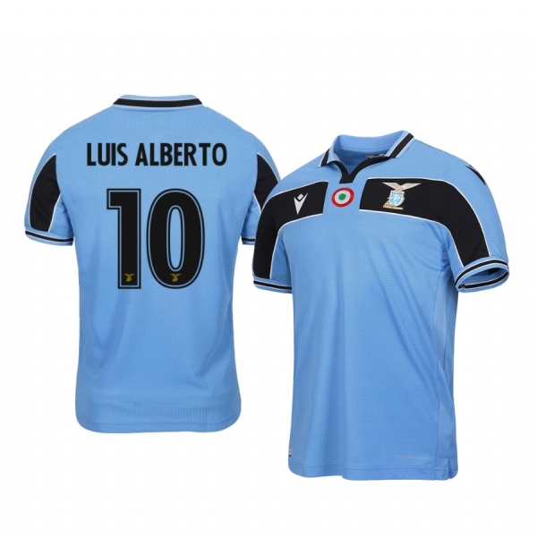 Luis Alberto Lazio 19-20 Light Blue 120th Anniversary Celebration Jersey Men's