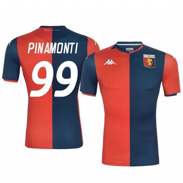 Men's Andrea Pinamonti Genoa 19-20 Home Jersey