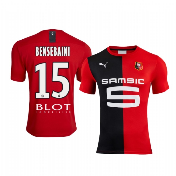 Stade Rennais Ramy Bensebaini Home Men's Jersey 19-20