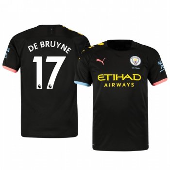 Kevin De Bruyne Manchester City Away Men's Short Sleeve Jersey 19-20