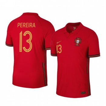 Danilo Pereira Portugal 2020 Red Home Men's Short Sleeve Jersey