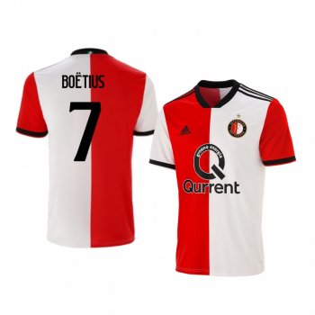 Men's Jean-Paul Boetius Feyenoord 18-19 Home Jersey