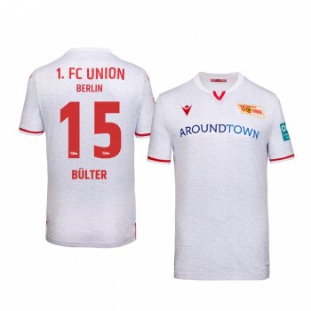 Youth Union Berlin Marius Bulter White Away Short Sleeve Jersey 19-20