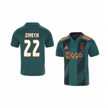 Youth Ajax Hakim Ziyech 19-20 Away Jersey