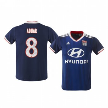 Youth Olympique Lyonnais Houssem Aouar Away Jersey 19-20