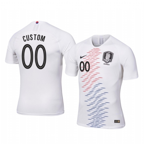 2018 World Cup South Korea Custom Men's Away Official Jersey