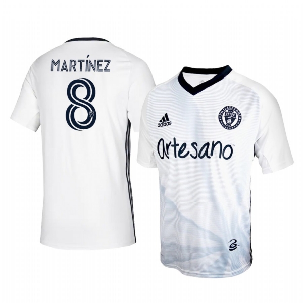 Midfielder Philadelphia Union José Martínez Men's Secondary Jersey 2020