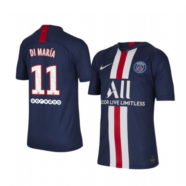 Youth Paris Saint-Germain ángel Di María Home Jersey 19-20