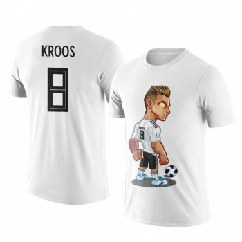 Men's Toni Kroos Germany Cartoon Mascot Personalize T-shirt