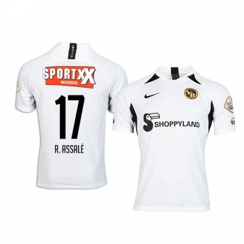 Roger Assale BSC Young Boys Away White Short Sleeve Jersey