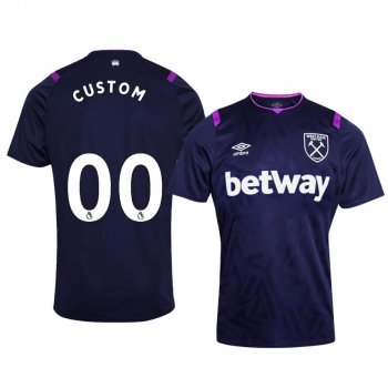 West Ham United Custom Men's Jersey Alternate Third 19-20