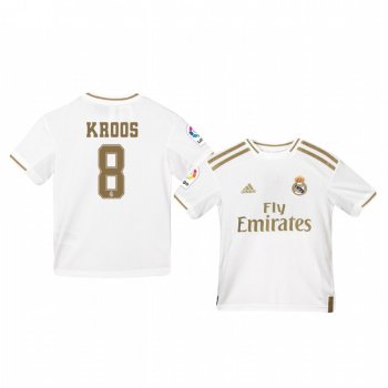 Youth Toni Kroos Real Madrid 19-20 Home Jersey