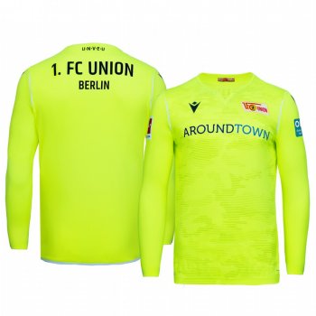 Union Berlin 19-20 Goalkeeper Men's Green Official Short Sleeve Jersey