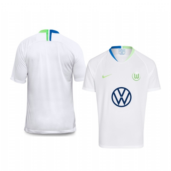 Youth VfL Wolfsburg White Event Short Sleeve Jersey 19-20